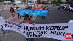 97 Orang Ditangkap Saat Demo Hari Buruh di Jakarta