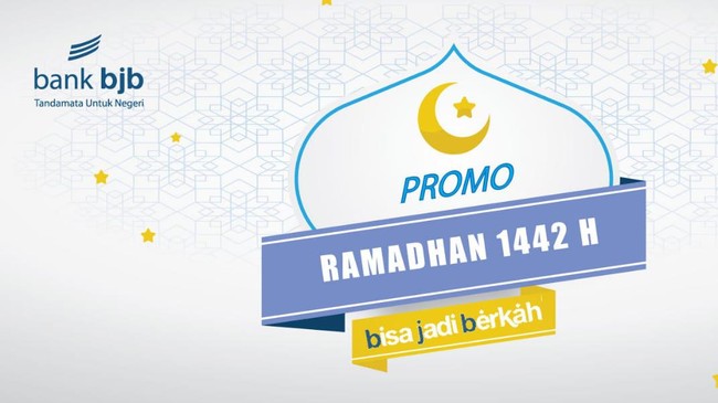 BJB menggelar beragam promo menarik menyambut Idul Fitri 1442 H, mulai dari Bisa Jadi Berkah THR, Bonus Sahur Ramadan, BJB Bukber, sampai Berkah Free Parcel.