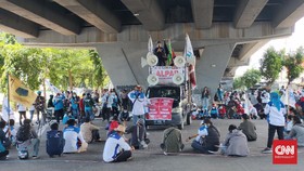Polisi Sebut Demo Mahasiswa di Makassar Digelar di 10 Titik