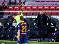 Ronald Koeman Dilarang Dampingi Barcelona di Dua Laga