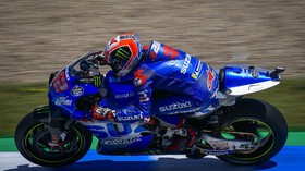 Kecelakaan Sepeda, Alex Rins Absen di MotoGP Catalunya