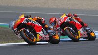 Marquez Marah Dua Pembalap Honda Jatuh di FP2 MotoGP Belanda