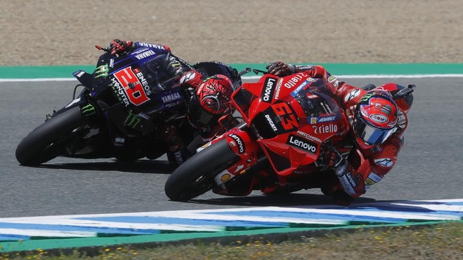 Saksikan live streaming MotoGP Prancis 2021 dari Sirkuit Le Mans di CNNIndonesia.com pada Minggu (16/5) malam.