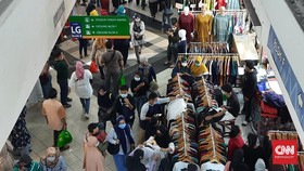 Anies Terapkan Sistem Buka-Tutup Pasar Tanah Abang