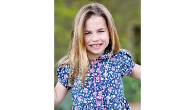 Potret Putri Charlotte pada Hari Ulang Tahun ke-6