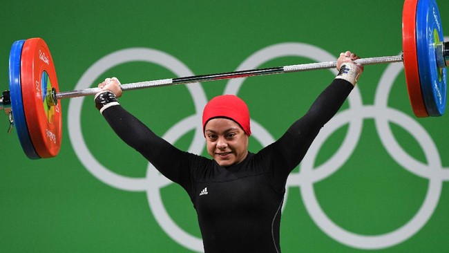 Sara Ahmed adalah lifter Mesir yang menjadi wanita Arab pertama yang meraih medali Olimpiade di cabang olahraga angkat besi.