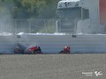 VIDEO: Kecelakaan Hebat Marquez di FP3 MotoGP Spanyol