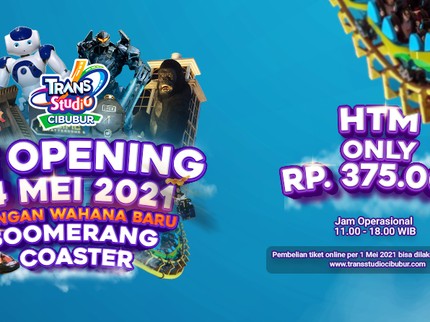 Jangan Sampai Kehabisan Bun! Trans Studio Cibubur Bertabur Diskon Nih