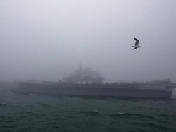 Kapal Induk China Gelar Latihan Militer di Laut China Selatan