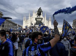 Pesta Scudetto Inter Milan Akhir Pekan Ini Boleh Dihadiri Suporter!