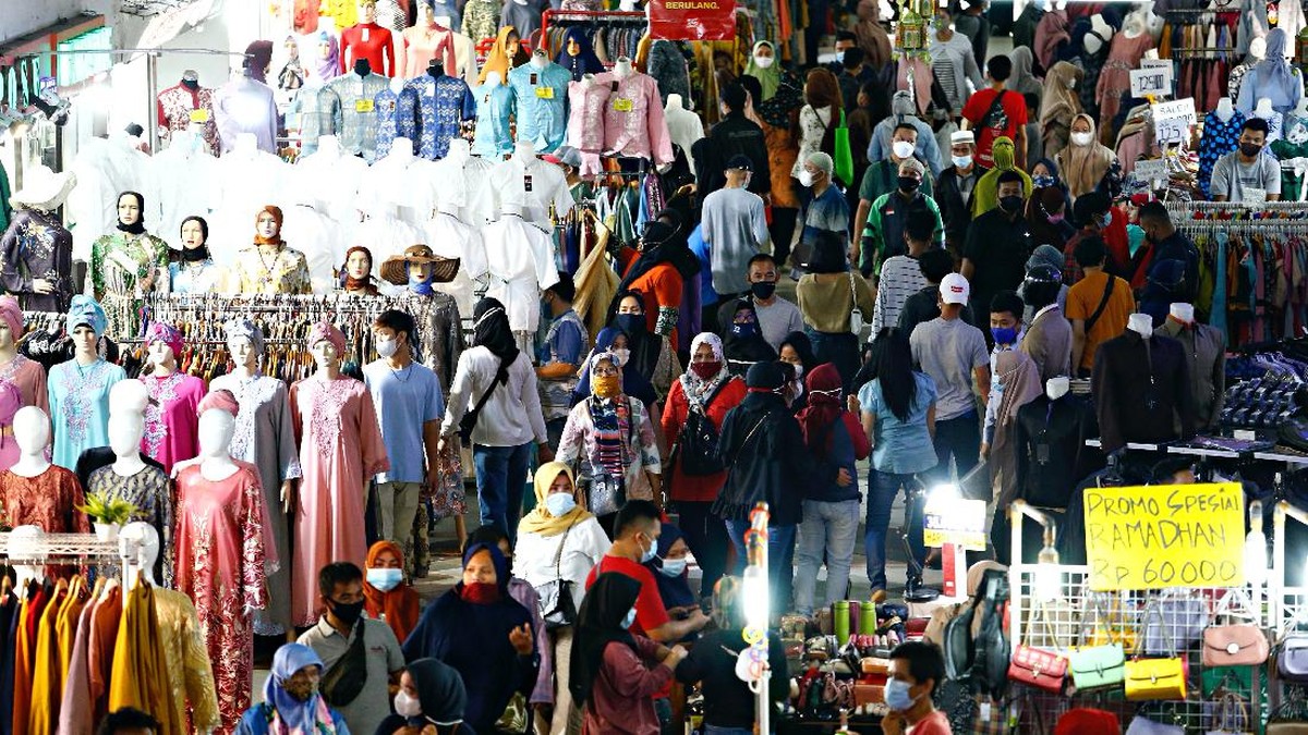 FOTO: Wanti-wanti Potensi Klaster Pasar Tanah Abang