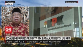 VIDEO: Koalisi Guru Besar Minta Mk Batalkan Revisi UU KPK