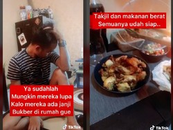 Terulang! Masak Banyak buat Bukber, Tapi Tak Ada Temannya yang Datang