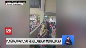 VIDEO: Pengunjung Membeludak, Wali Kota Ancam Tutup Mal