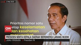 VIDEO: Presiden Minta Kepala Daerah Bersinergi Larang Mudik
