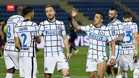 VIDEO: Inter Milan Raih Scudetto, Pendukung Berpesta