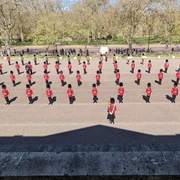 Perayaan Ulang Tahun Ratu Elizabeth II 'Trooping the Colour 2021'