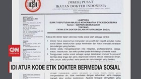 VIDEO: IDI Atur Kode Etik Dokter Bermedia Sosial