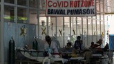 FOTO: Negara Asia Tenggara Berjuang Hadapi Lonjakan Corona Sejumlah negara di Asia Tenggara menghadapi lonjakan kasus infeksi virus corona.