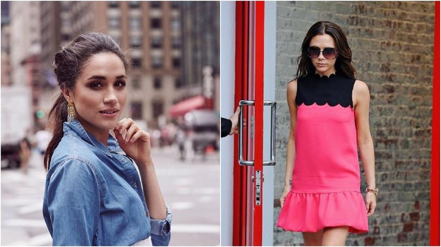 Meghan Markle dan Victoria Beckham