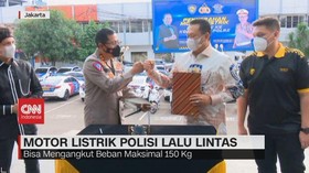 VIDEO: Motor Listrik untuk Korlantas