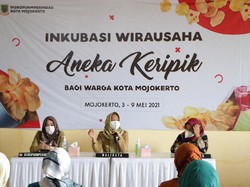 Cetak Wirausaha Mandiri, Pemkot Mojokerto Gelar Inkubasi Aneka Keripik