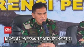 VIDEO: Rencana Pengangkatan Badan KRI Nanggala 402