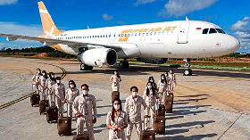 Super Air Jet Belum Ajukan Izin Rute Penerbangan