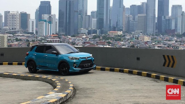 Toyota Raize 1.000 cc Turbo yang dijual saat ini tanpa Pajak Penjualan atas Barang Mewah (PPnBM). Mulai Juni dikenakan diskon PPnBM sebesar 50 persen.