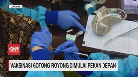 VIDEO: Vaksinasi Gotong Royong Dimulai Pekan Depan