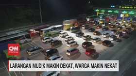 VIDEO: Larangan Mudik Makin Dekat, Warga Makin Nekat