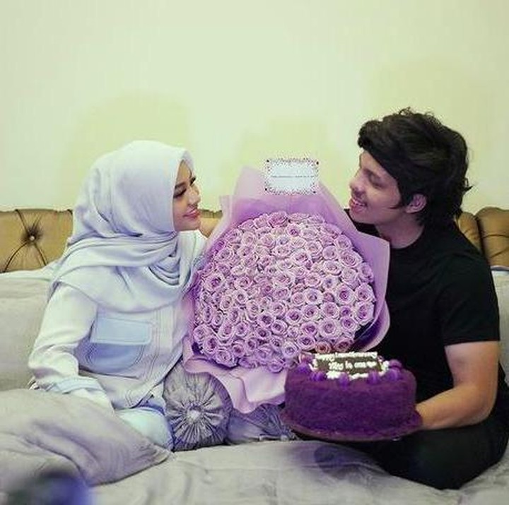 <p>Belum lama, Aurel dan Atta merayakan secara sederhana usia pernikahan mereka yang baru sebulan. Aurel pun didoakan agar menjadi istri saleh. (Foto: Instagram @aurelie.hermansyah)</p>