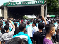 Sempat Gelar Demo Besar, Buruh Pan Brothers Ngantor Lagi
