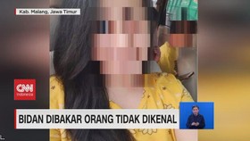 VIDEO: Bidan Dibakar Orang Tidak Dikenal