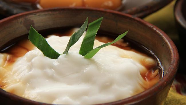 Resep Praktis Buka Puasa Bubur Sumsum Gula Aren Aroma Jahe