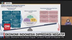 VIDEO: Ekonomi Indonesia Diprediksi Negatif