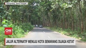 VIDEO: Jalur Alternatif Menuju Kota Semarang Dijaga Ketat