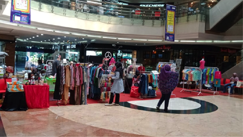 Sarana Jaya memberikan fasilitas berupa ruang dan alat perlengkapan usaha dalam acara JakPreneur Fest 