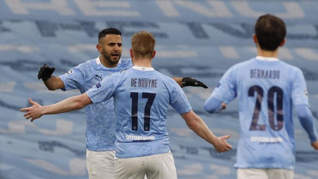 Manchester City lolos ke final Liga Champions dan mereka bisa istirahat dalam kurun waktu lama dibandingkan calon lawan mereka.