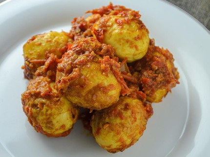 Menu Buka Puasa: Resep Telur Balado Pedas Manis