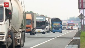 VIDEO: Puncak Arus Mudik di Tol Cikampek Terjadi Hari Ini