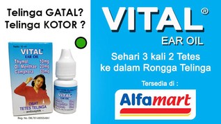 Solusi Praktis & Mudah Bersihkan Telinga Pakai Vital Ear Oil