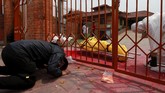 FOTO: Was-was Kasus Corona Nepal seperti India Nepal mengalami lonjakan kasus Covid-19 akibat penyebaran virus jenis mutasi dari India.