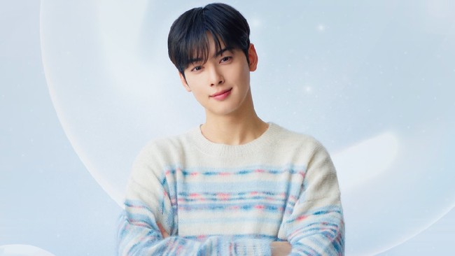 Pesona Cha Eun Woo Cahayai Langit Jakarta dengan Janji "Sampai Jumpa Tahun Depan"