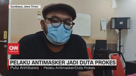 VIDEO: Pelaku Antimasker Jadi Duta Prokes