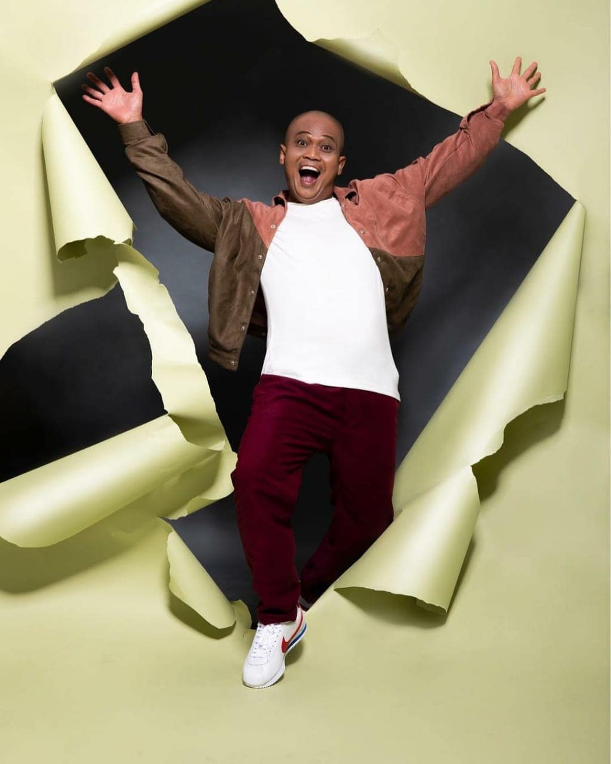 Lama tak ada kabar komedian Sapri dikabarkan tengah sakit&period; Intip lagi keceriaan Sapri sebelum jatuh sakit&excl;