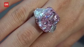 VIDEO: Berlian Pink Sakura Dilelang, Target hingga Rp544 M