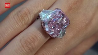 VIDEO: Berlian Pink Sakura Dilelang, Target hingga Rp544 M