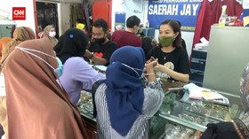 VIDEO: Jelang Lebaran, Toko Perhiasan Ramai Pembeli