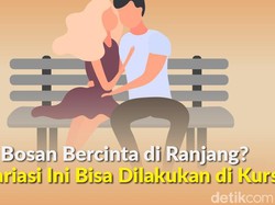 Variasi Menantang, 4 Posisi Ini Tak Harus Dilakukan di Ranjang